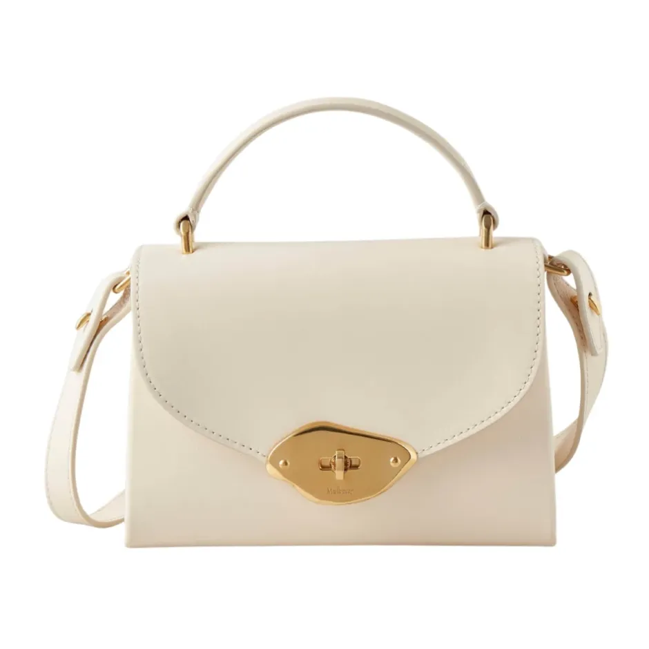 Discount Eggshell Top Handle Lædertaske Dame Håndtasker