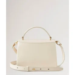 Discount Eggshell Top Handle Lædertaske Dame Håndtasker