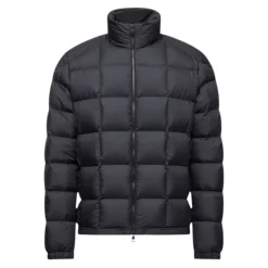Best Eglise Square-Quilted Hooded Short Down Jacket Jakker