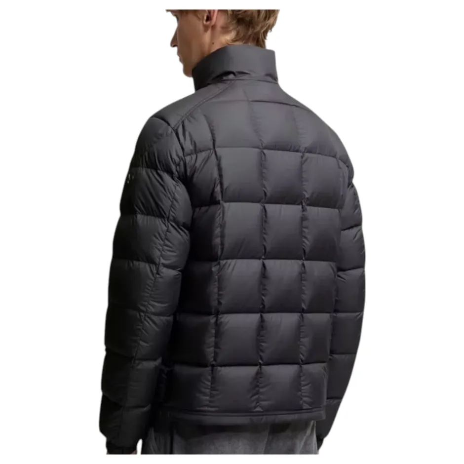 Best Eglise Square-Quilted Hooded Short Down Jacket Jakker
