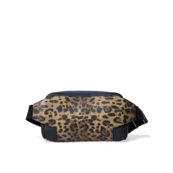Hot Eksotisk Leopard Læder Bæltetaske Dame Bæltetasker