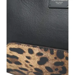 Hot Eksotisk Leopard Læder Bæltetaske Dame Bæltetasker