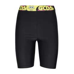 Best Elastisk Talje Logo Print Shorts Træningsbukser & Tights