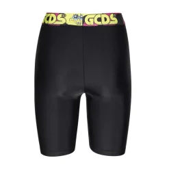 Best Elastisk Talje Logo Print Shorts Træningsbukser & Tights