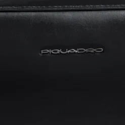Sale Electronic cord pouch in leather with mouse pocket Dame Toilettasker