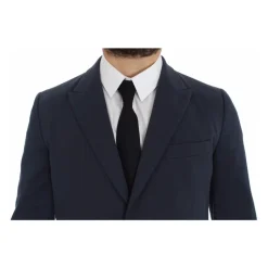 Clearance Elegant Bl Cotton Blend Blazer Jakke Jakkesæt