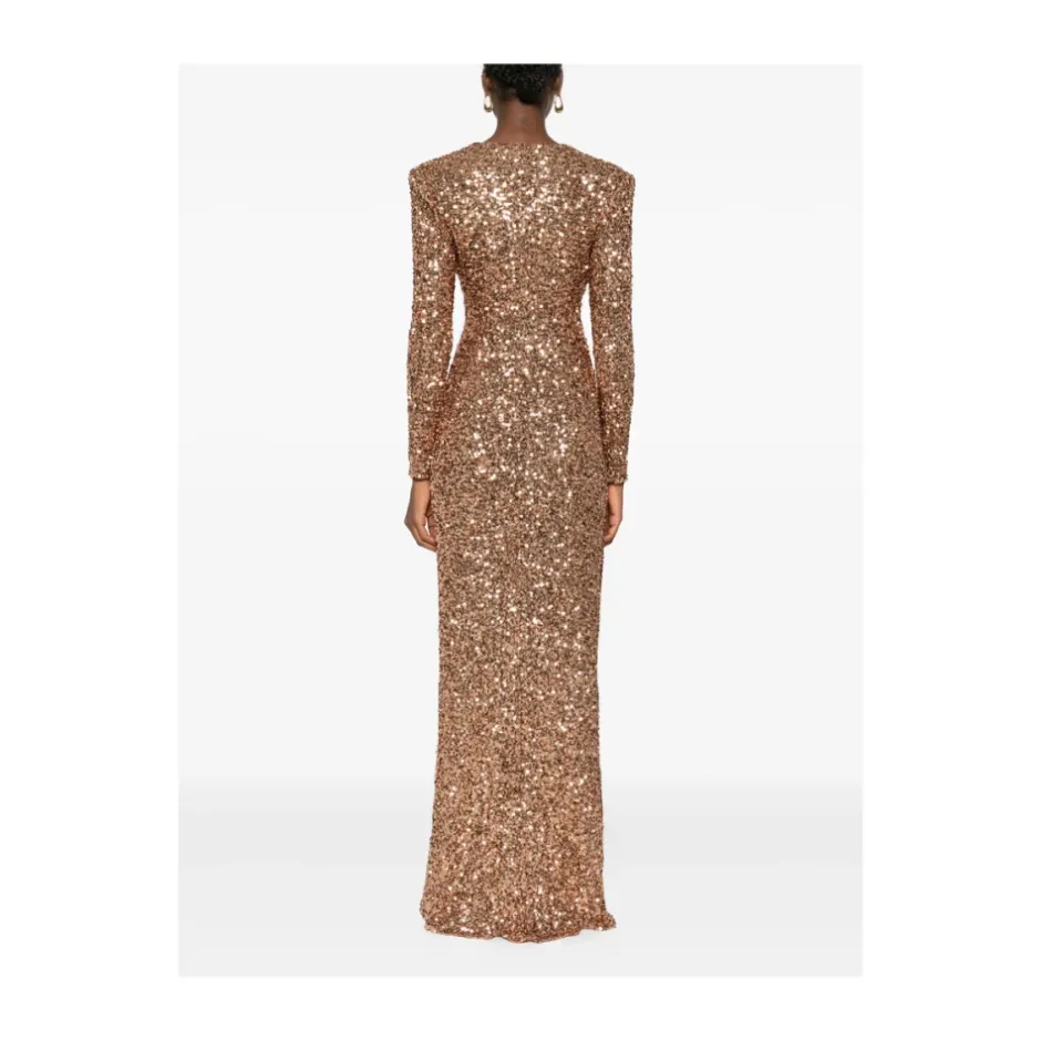 New Elegant Blomstret Kjole Dame Kjoler