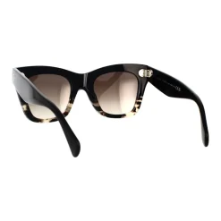 Discount Elegant Cat-Eye Solbriller Brun Dame Solbriller|Solbriller