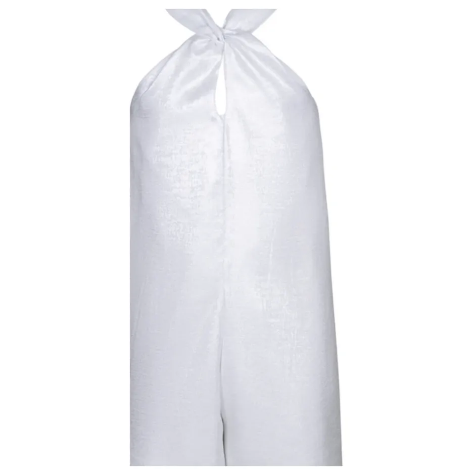 Hot Elegant jumpsuit med krydsede stropper og skjult lynlås bagpå Børn Jumpsuits