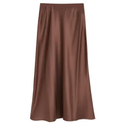 Sale Elegant Karaffel Maxi Nederdel Dame Nederdele