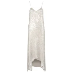New Elegant Kjole med Asymmetrisk Front Dame Kjoler