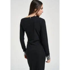 Hot Elegant Kjole med Ædelsten Dame Kjoler