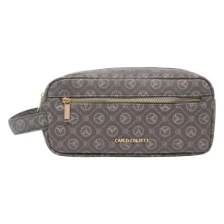 Outlet Elegant Logo Print Kosmetikpose Dame Toilettasker
