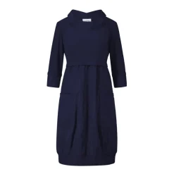 Discount Elegant Midi Kjole med Lommer Dame Kjoler