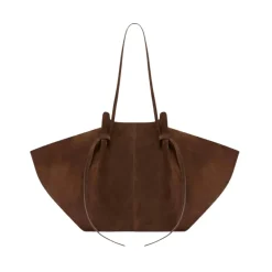 Sale Elegant Mochi Suede Totebag Dame Indkøbstasker