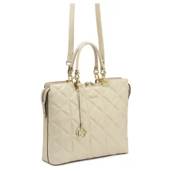 Elegant quiltet lædertaske Dame Laptop Tasker