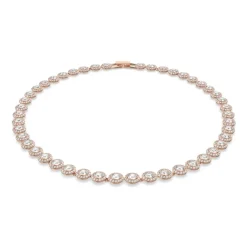 Online Elegant Rose Gold Necklace Dame Smykker