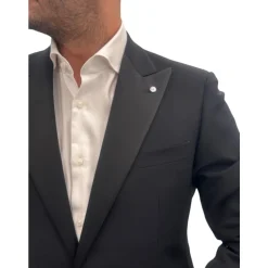 Online Elegant Smoking Suit Jakkesæt