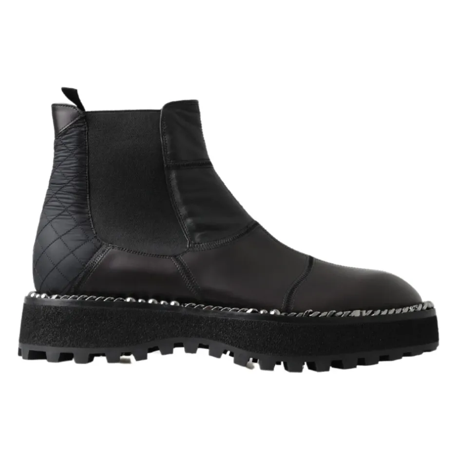 Best Elegant Ankel Stretch Støvler Chelsea Boots