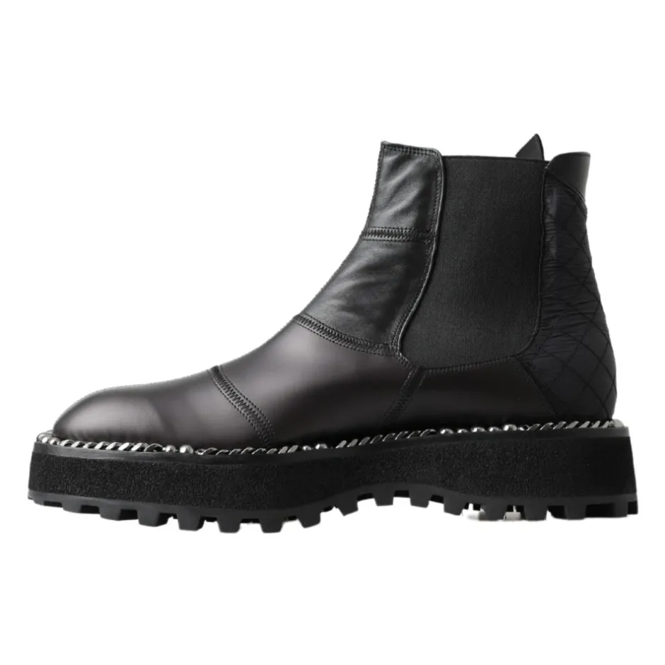 Best Elegant Ankel Stretch Støvler Chelsea Boots