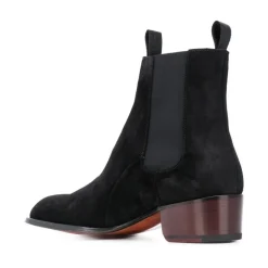 Outlet Elegant Læder Ankelstøvler Chelsea Boots