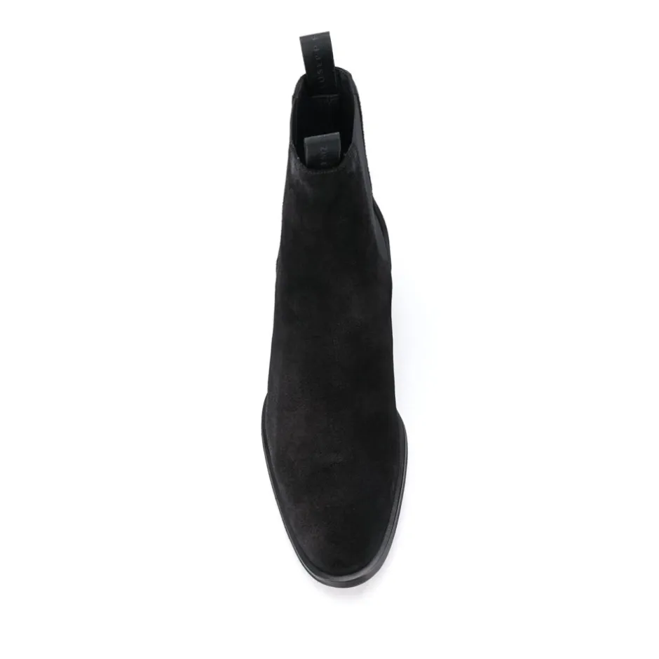 Outlet Elegant Læder Ankelstøvler Chelsea Boots