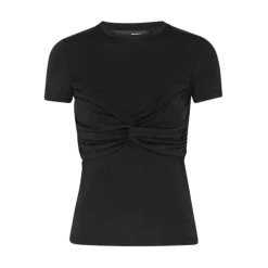 Clearance Elegant Twisted T-Shirt Dame T-Shirts