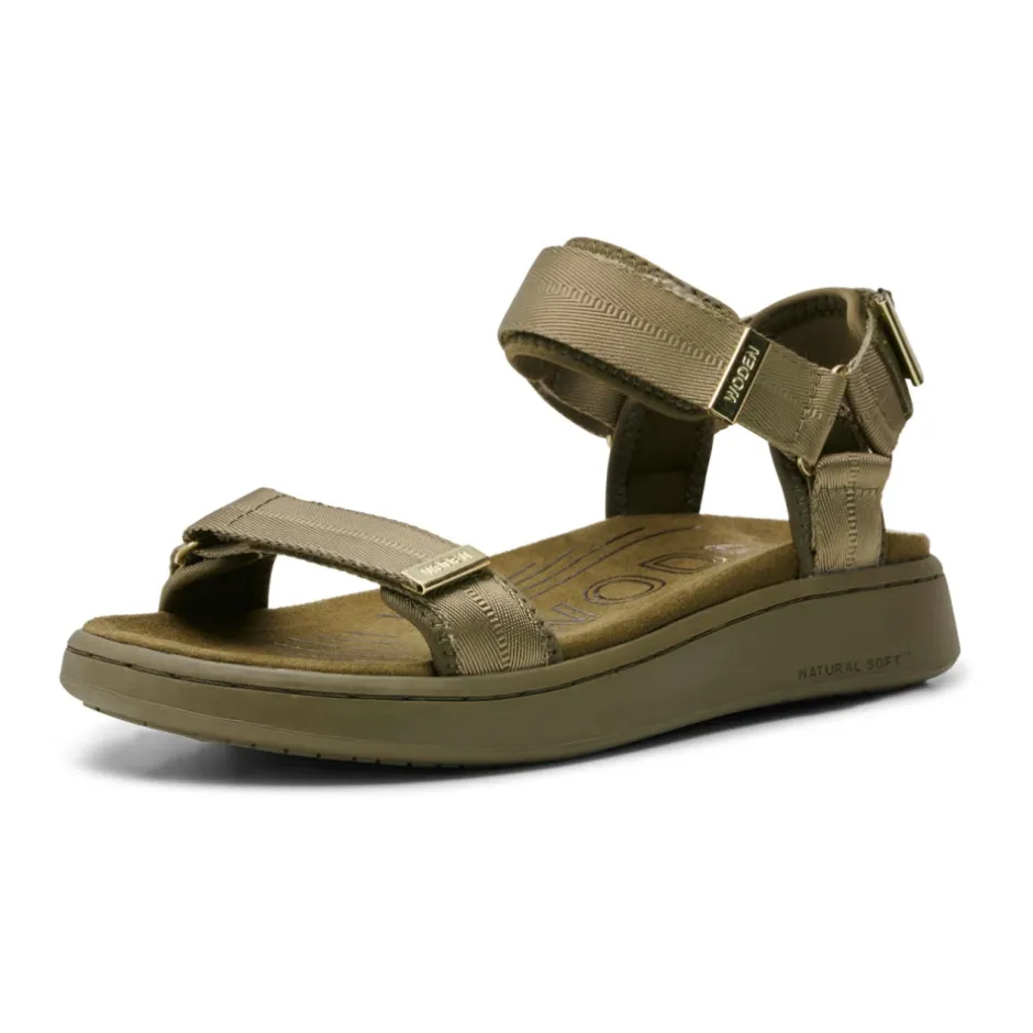 Discount Elegante flade sandaler med Natural Soft Technology Dame Sandaler