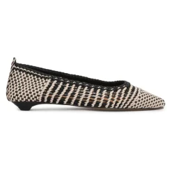 Clearance Elegante Flettede Læderpumps Dame Ballerina Sko