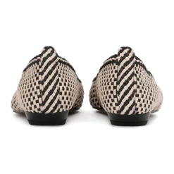 Clearance Elegante Flettede Læderpumps Dame Ballerina Sko