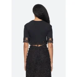 New Elke Kurzarm Shirt Dame Bluser & Skjorter