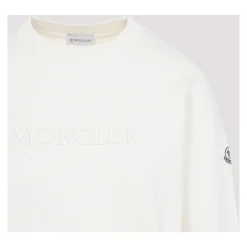 Clearance Embroidered Logo Cotton Sweatshirt Dame Sweatshirts