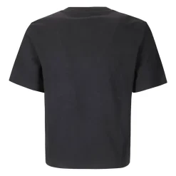 Embroidered Logo Crop T-Shirt Dame T-Shirts