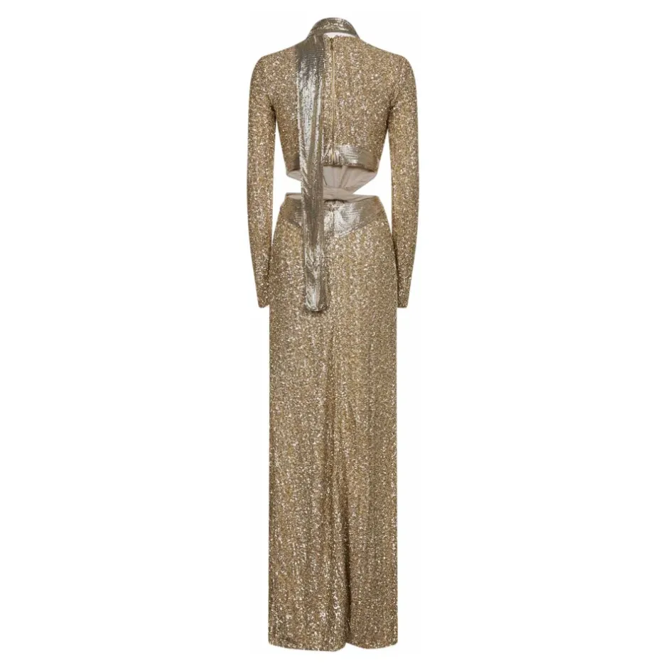 Hot Embroidered Sequin Gown Dame Kjoler