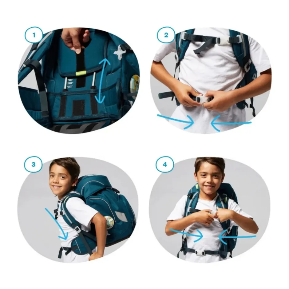 New Ergonomico Personalizzabile Børn Tasker