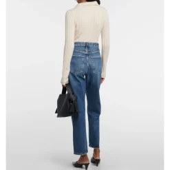 New 90'erne Straight Leg Jeans Essence Dame Jeans