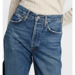 New 90'erne Straight Leg Jeans Essence Dame Jeans