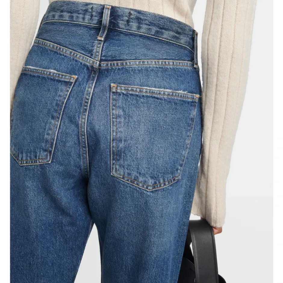 New 90'erne Straight Leg Jeans Essence Dame Jeans