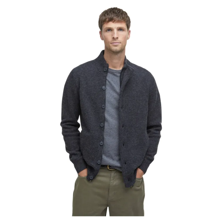 Outlet Essential Albue-Patch Cardigan Strik