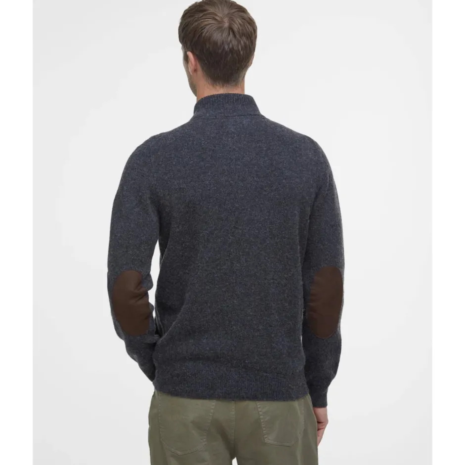 Outlet Essential Albue-Patch Cardigan Strik
