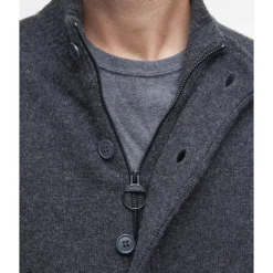 Outlet Essential Albue-Patch Cardigan Strik