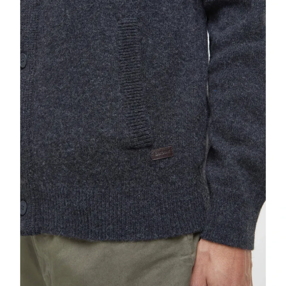 Outlet Essential Albue-Patch Cardigan Strik