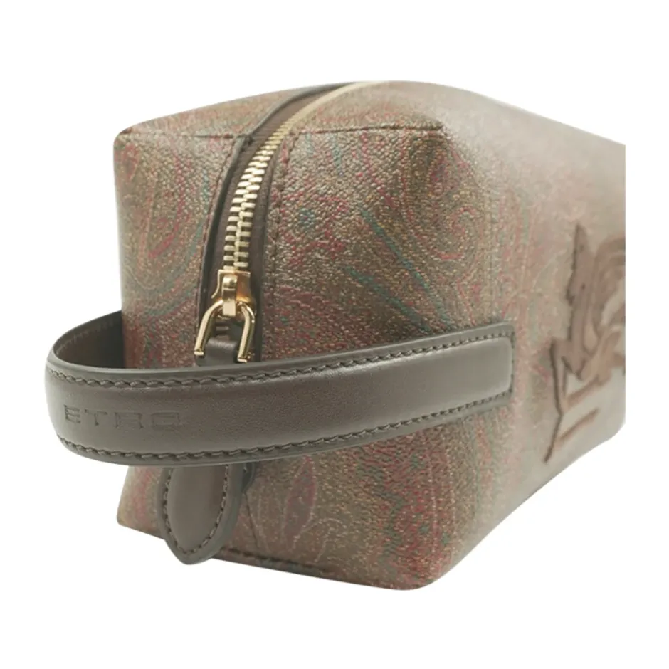 New Essential Small Jacquard Pouch Dame Toilettasker