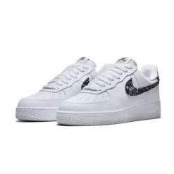 Hot Essential White Black Paisley Sneakers Dame Sneakers