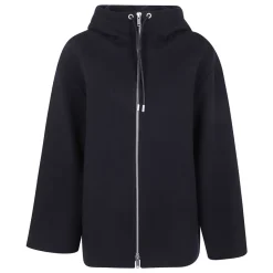 Online Etna Zip-through Hooded Jacket Dame Striktrøjer & Sweatere