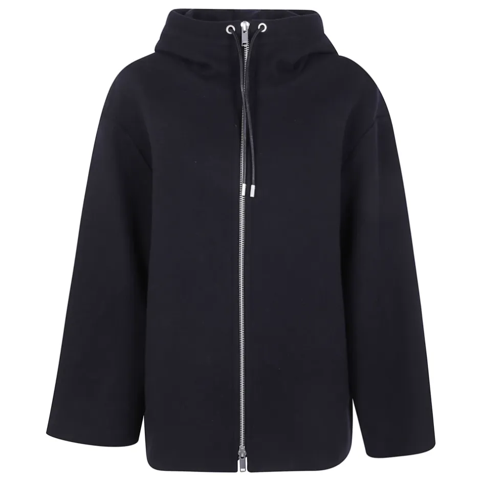 Online Etna Zip-through Hooded Jacket Dame Striktrøjer & Sweatere