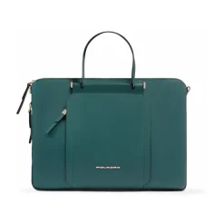 Hot Expandable, slim women's laptop bag with iPad® compartment, shock absorbing and RFID protection Dame Laptop Tasker