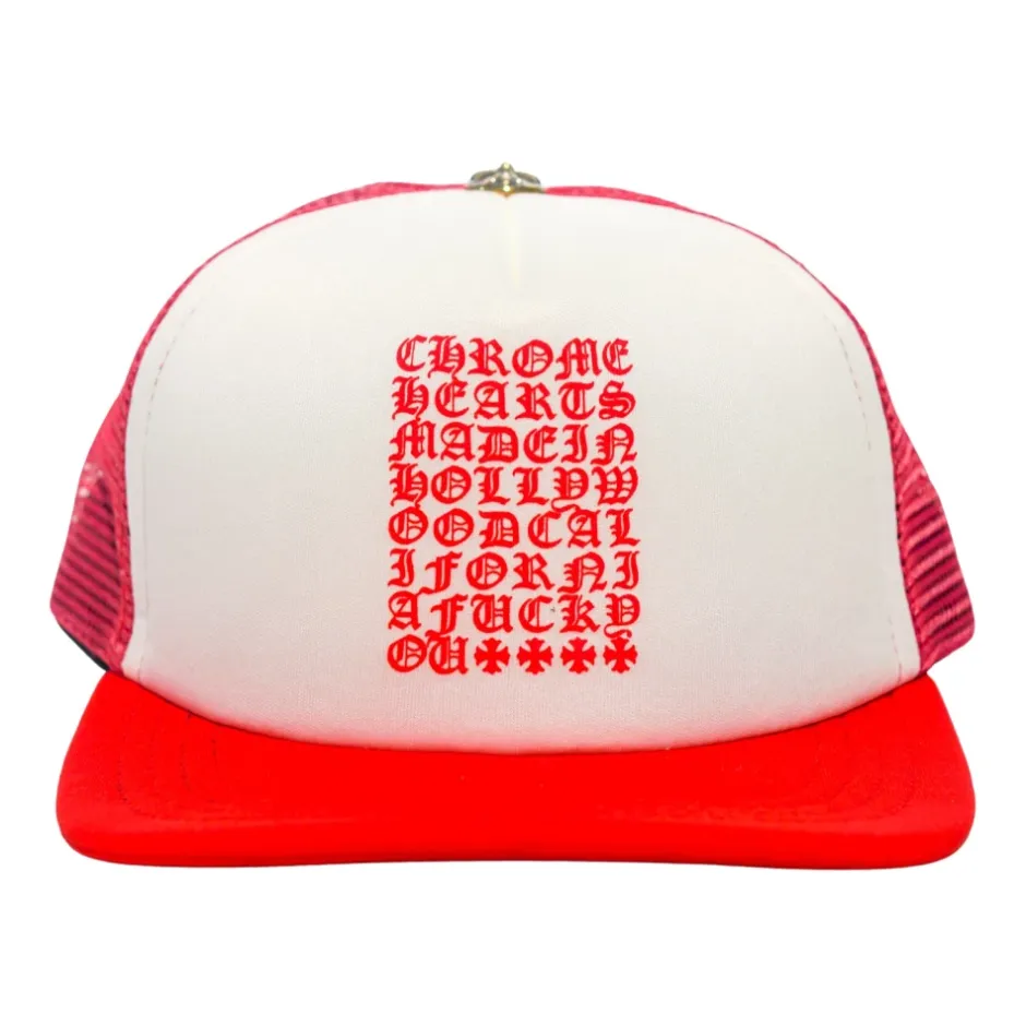 Discount Eyechart Trucker Hat Huer, Kasketter & Hatte