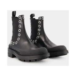 Best Eyelet Detail Chelsea Støvler Chelsea Boots