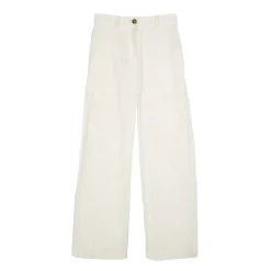 Hot Eyelet-Detail Trousers Dame Bukser